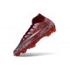 Nike Mercurial Superfly 10 Elite FG Soccer Shoes Red Safari Silver