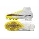 Nike Mercurial Superfly 10 Elite FG Soccer Shoes White Yellow Golden