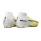Nike Mercurial Superfly 10 Elite FG Soccer Shoes White Yellow Golden