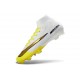 Nike Mercurial Superfly 10 Elite FG Soccer Shoes White Yellow Golden