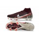 Nike Mercurial Superfly 10 Elite FG Soccer Shoes Maroon Silver