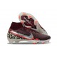 Nike Mercurial Superfly 10 Elite FG Soccer Shoes Maroon Silver