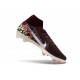 Nike Mercurial Superfly 10 Elite FG Soccer Shoes Maroon Silver