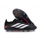 New Adidas Predator 26 Elite FG Boots Black White Red