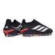 New Adidas Predator 26 Elite FG Boots Black White Red