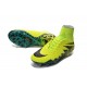 2016 Best Nike Hypervenom Phantom II Soccer Shoes Volt Black Hyper Turquoise