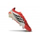 New Adidas Predator 26 Elite FG Boots Lucid Red Core Black White