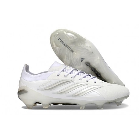 New Adidas Predator 26 Elite FG Boots White