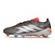 Adidas Predator 26 Elite FG Finishers Steel Iron Metal White Lucid Red