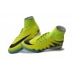 2016 Best Nike Hypervenom Phantom II Soccer Shoes Volt Black Hyper Turquoise