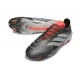 Adidas Predator 26 Elite FG Finishers Steel Iron Metal White Lucid Red