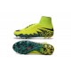2016 Best Nike Hypervenom Phantom II Soccer Shoes Volt Black Hyper Turquoise