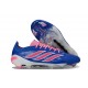 New Adidas Predator 26 Elite FG Boots Blue Pink