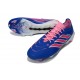 New Adidas Predator 26 Elite FG Boots Blue Pink