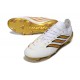 New Adidas Predator 26 Elite FG Boots White Gold