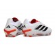 New Adidas Predator 26 Elite FG Boots White Black Red