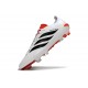 New Adidas Predator 26 Elite FG Boots White Black Red