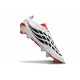 New Adidas Predator 26 Elite FG Boots White Black Red