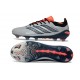 New Adidas Predator 26 Elite FG Boots Grey Black