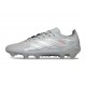 New Adidas Predator 26 Elite FG Boots Gray Silver
