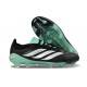 New Adidas Predator 26 Elite FG Boots Black White Green