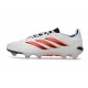 New Adidas Predator 26 Elite FG Boots White Red Black