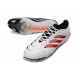 New Adidas Predator 26 Elite FG Boots White Red Black