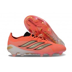 Adidas Predator Low Elite Firm Ground Crimson Gold