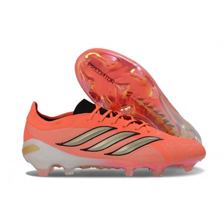 Adidas Predator Low Elite Firm Ground Crimson Gold