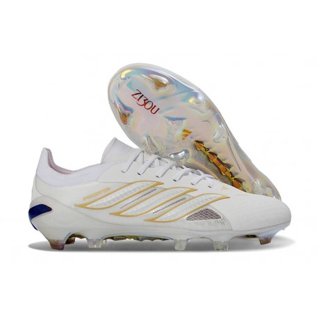 Adidas Predator Low Elite Firm Ground White Gold
