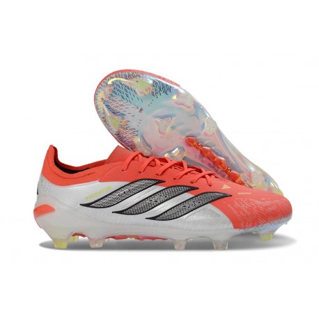 Adidas Predator Low Elite Firm Ground Red White Black