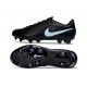 Nike Tiempo Maestro Elite Gras FG Cleat Black Light Blue