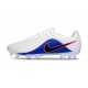 Nike Tiempo Maestro Elite Gras FG Cleat White Blue Hot Pink