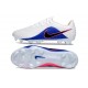 Nike Tiempo Maestro Elite Gras FG Cleat White Blue Hot Pink