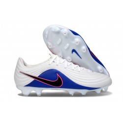 Nike Tiempo Maestro Elite Gras FG Cleat White Blue Hot Pink