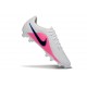 Nike Tiempo Maestro Elite Gras FG Cleat White Blue Hot Pink