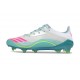 adidas F50 Elite FG Soccer Shoes White Green Pink