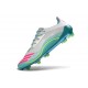 adidas F50 Elite FG Soccer Shoes White Green Pink