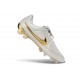 Nike Tiempo Maestro Elite Gras FG Cleat White Gold