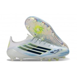adidas F50 Elite FG New Boots White Blue Black