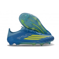 adidas F50 Elite FG MESSI Team Royal Blue Solar Yellow Semi Blue Burst