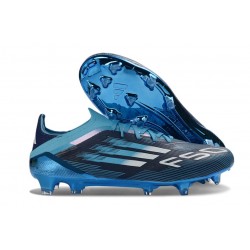 adidas F50 Elite FG New Boots Black Blue