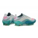 adidas F50 + Gras Soccer Cleats Messi Ftwr White Lucid Pink Flash Aqua