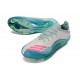 adidas F50 + Gras Soccer Cleats Messi Ftwr White Lucid Pink Flash Aqua