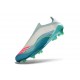 adidas F50+ Laceless FG Shoes X Messi Ftwr White Lucid Pink Flash Aqua