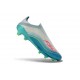 adidas F50+ Laceless FG Shoes X Messi Ftwr White Lucid Pink Flash Aqua
