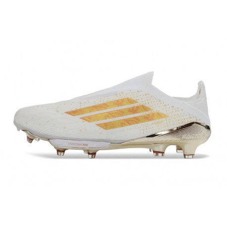 adidas F50 + LL Elite FG Soccer Boots White Golden