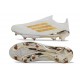 adidas F50 + LL Elite FG Soccer Boots White Golden