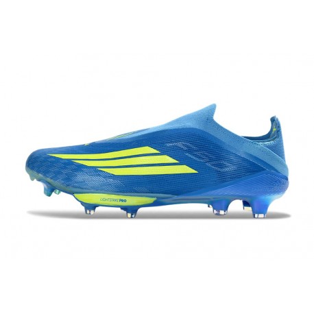 adidas F50 + LL Elite FG Soccer Boots MESSI Team Royal Blue Solar Yellow Semi Blue