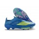 adidas F50 + LL Elite FG Soccer Boots MESSI Team Royal Blue Solar Yellow Semi Blue